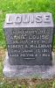 Photo of headstones/thumb_Annie Louisa McLennan d1911 hdstn Toronto Prospect cem ON